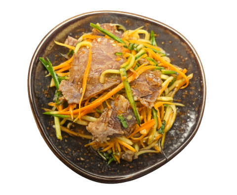 Chilled braised beef